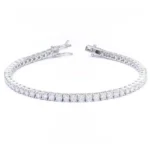 French Riviera argent & Moissanites